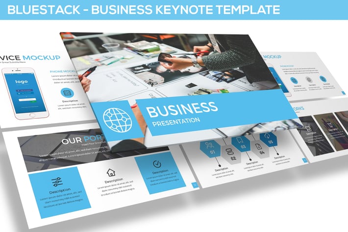 Bluestack - Keynote Template