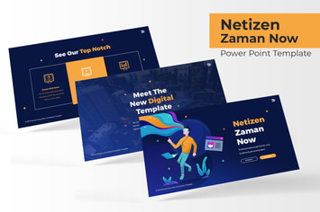 Netizen Zaman Now - Powerpoint Template