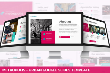 Metropolis - Urban Google Slides Template
