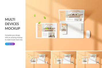 Multi Devices Screen Mockup