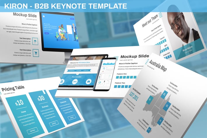 Kiron - B2B Keynote Template