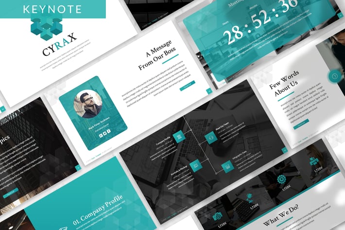 Cyrax - Digital Creative Keynote Template
