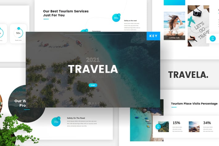Travel Tourism Keynote Template