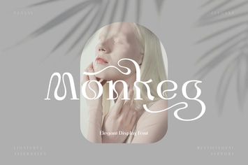 Mongkeg Typeface