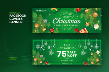Christmas Facebook Cover & Banner