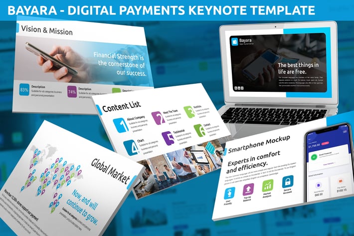 Bayara - Digital Payments Keynote Template