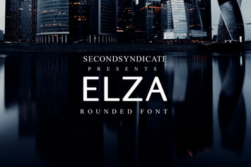 Elza - Rounded Font