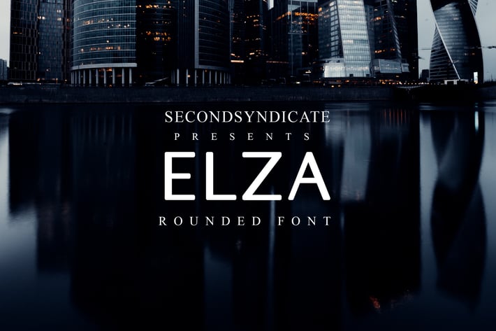 Elza - Rounded Font