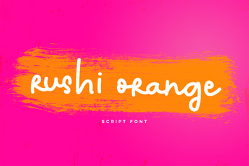 Rushi Orange Font