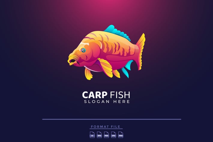 Carp Fish Logo