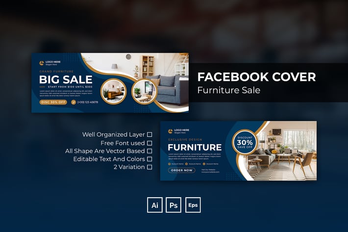 Furniture Sale Facebook Cover