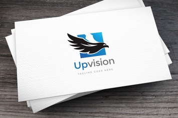 Upvision Logo Template