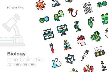 Biology  Filled Icon