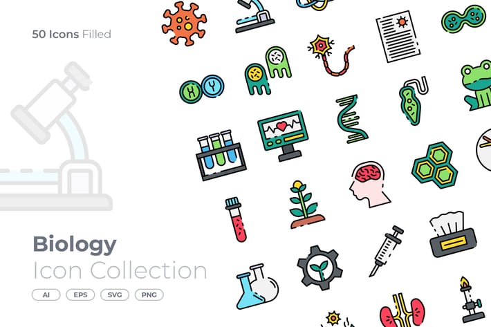 Biology  Filled Icon