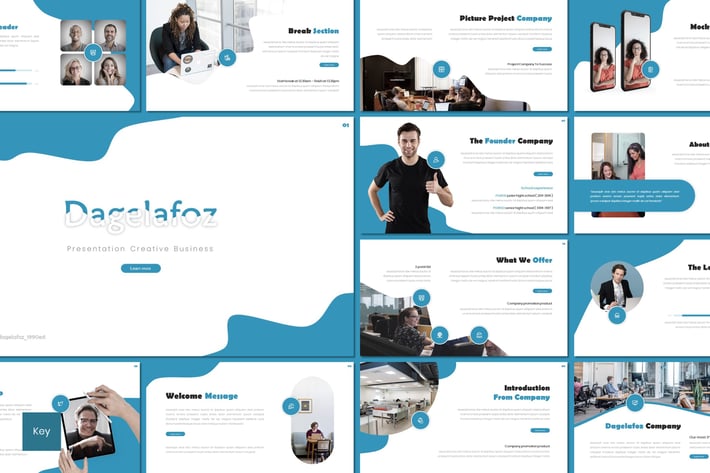 Dagelafoz - Business Keynote Template