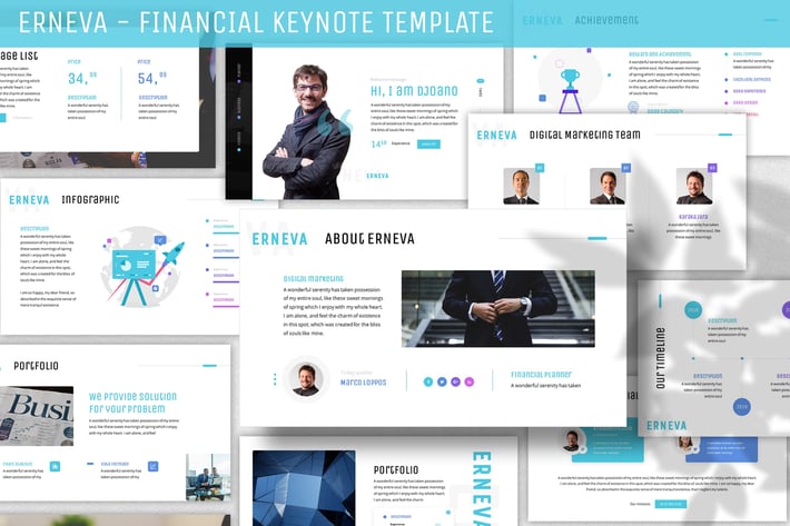 Erneva - Financial Keynote Template