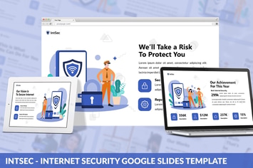 Intsec - Internet Security Google Slides Template