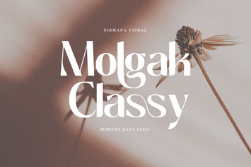 Molgak Classy - Wedding Font