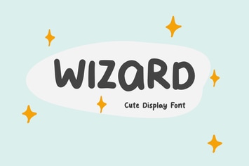 Wizard - Cute Display Font