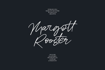 Margott Rooster - Signature Font