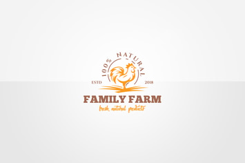 Chicken Logo Template