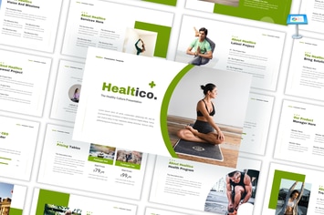 Healtico - Healthy Culture Keynote Template
