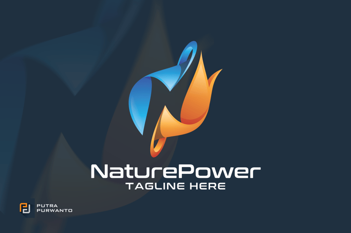 Nature Power - Logo Template