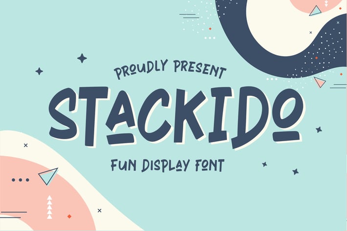 Stackido - Fun Display Font