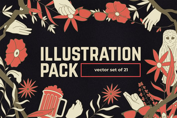 Illustration & Logo Pack V5