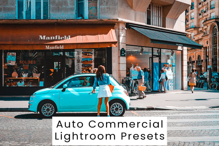 Auto Commercial Lightroom Presets