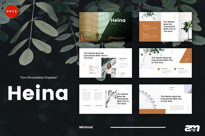 Heina Minimal Powerpoint