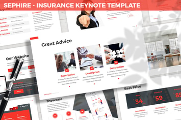 Sephire - Insurance Keynote Template