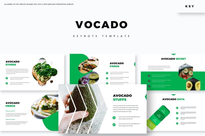 Vocado - Keynote Template