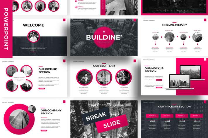 Buildine - Business Powerpoint Template