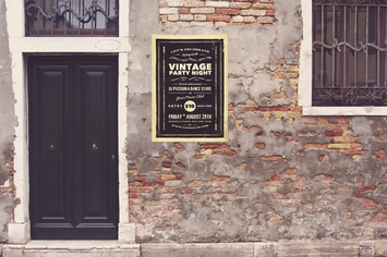 Venetian Grunge Front Door