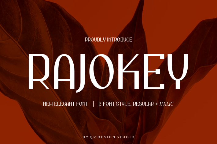 Rajokey - Nature Font