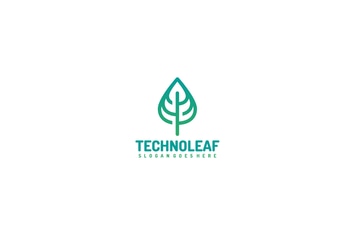 Tech Leaf Logo