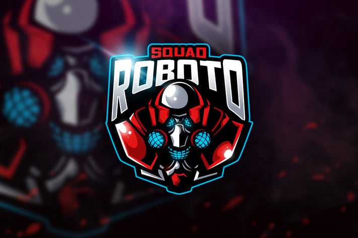  Roboto Squad - Mascot & Esport Logo