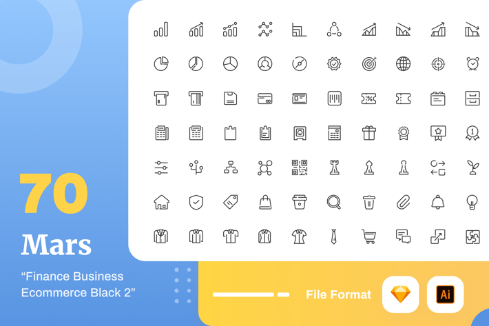 Mars - Finance Business Ecommerce Black 2 