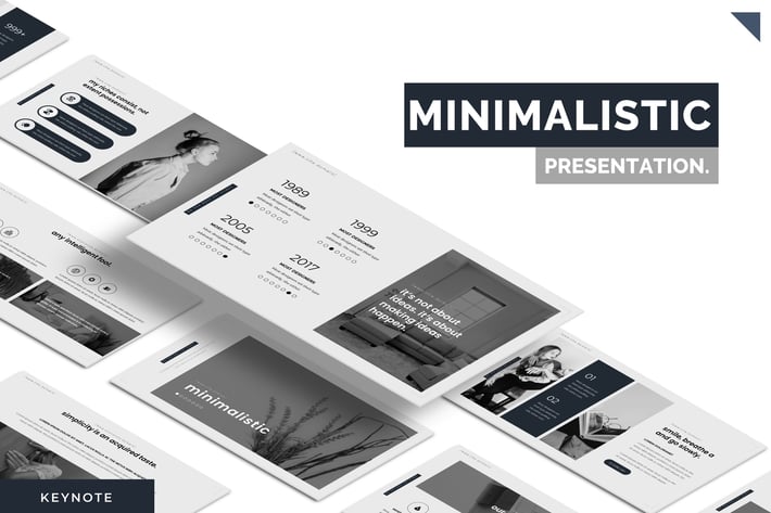 Minimalistic - Keynote Template