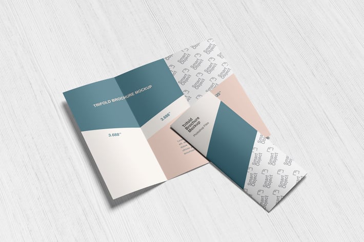 Trifold Brochure Mockups