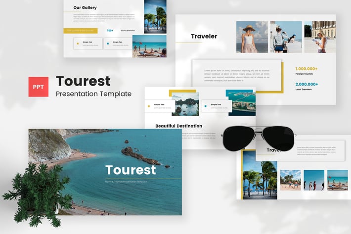 Tourest - Travel & Tourism PowerPoint Template