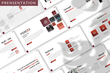 Forced - Business Prensentation Template