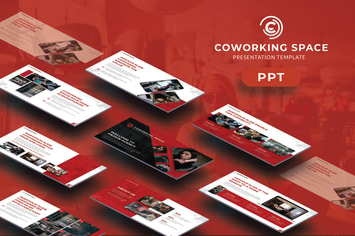 Coworking Space - Business Powerpoint Template