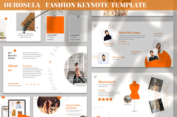 DeRosela - Fashion Keynote Template