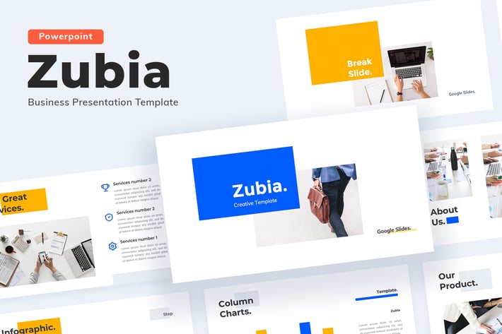 Zubia - Powerpoint template