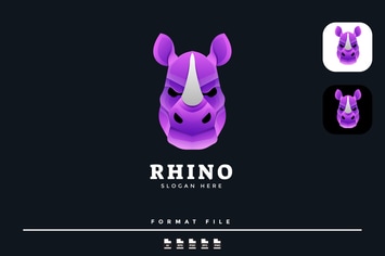 Bull Logo Template