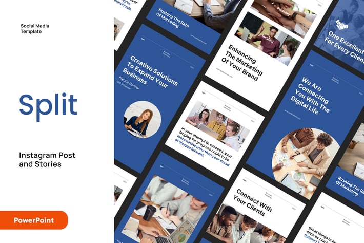 Business Instagram Post & Stories Powerpoint