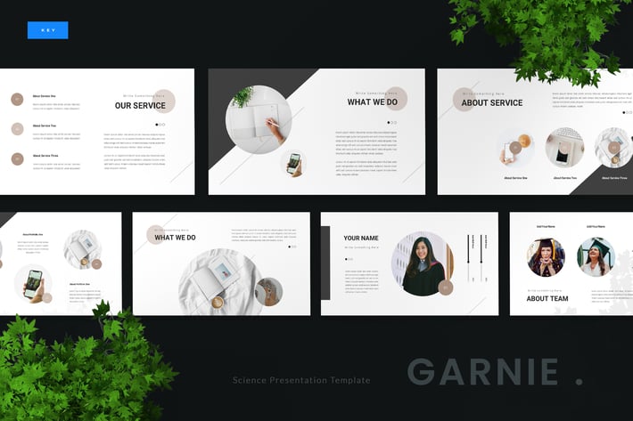 Garnie - Science Keynote Template