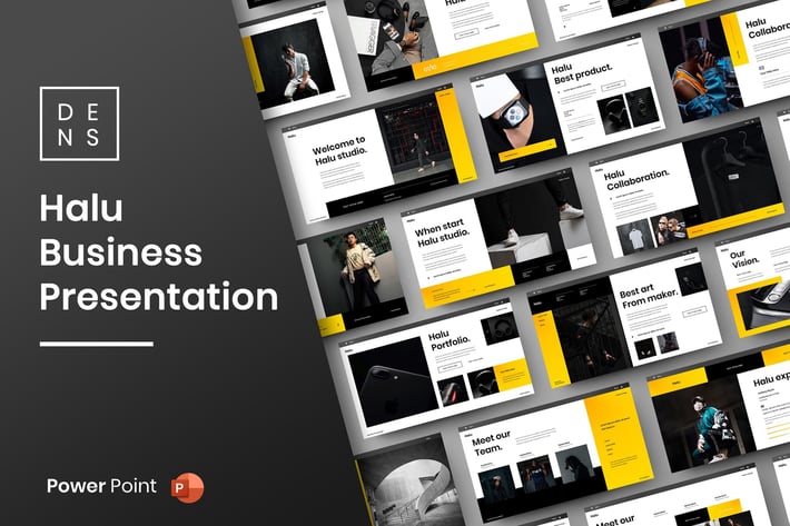 Halu – Business PowerPoint Template
